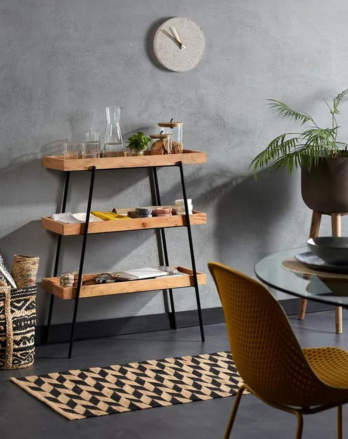 reloj terrazo alexia kave