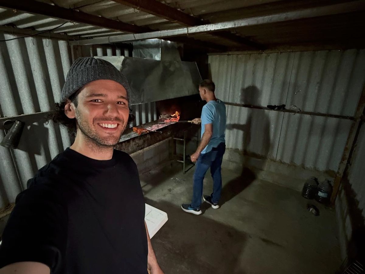 Fabio tuvo que estar siempre acompañado en Turkmenistan, ya que es una dictadura