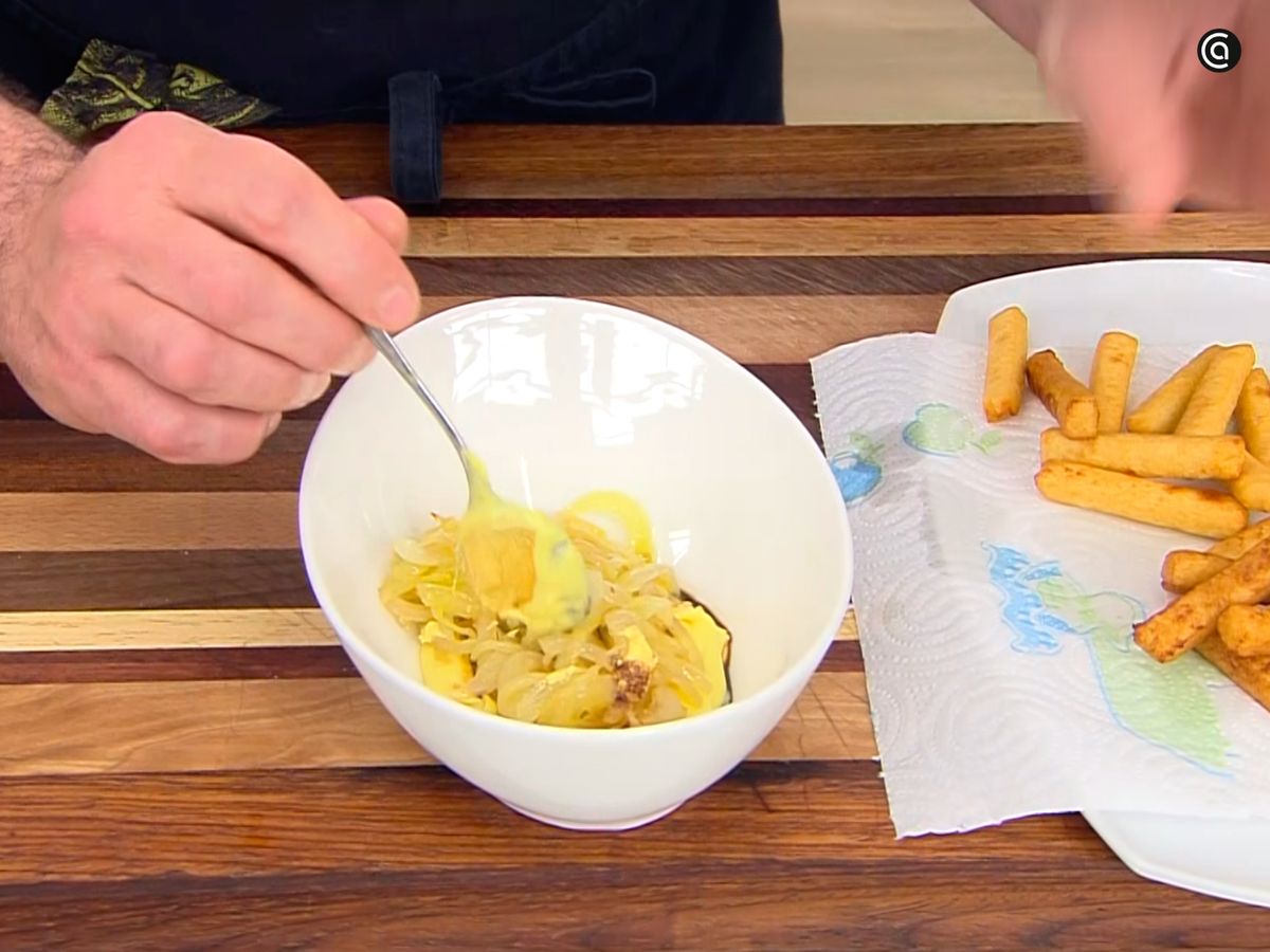 Termina preparando la salsa