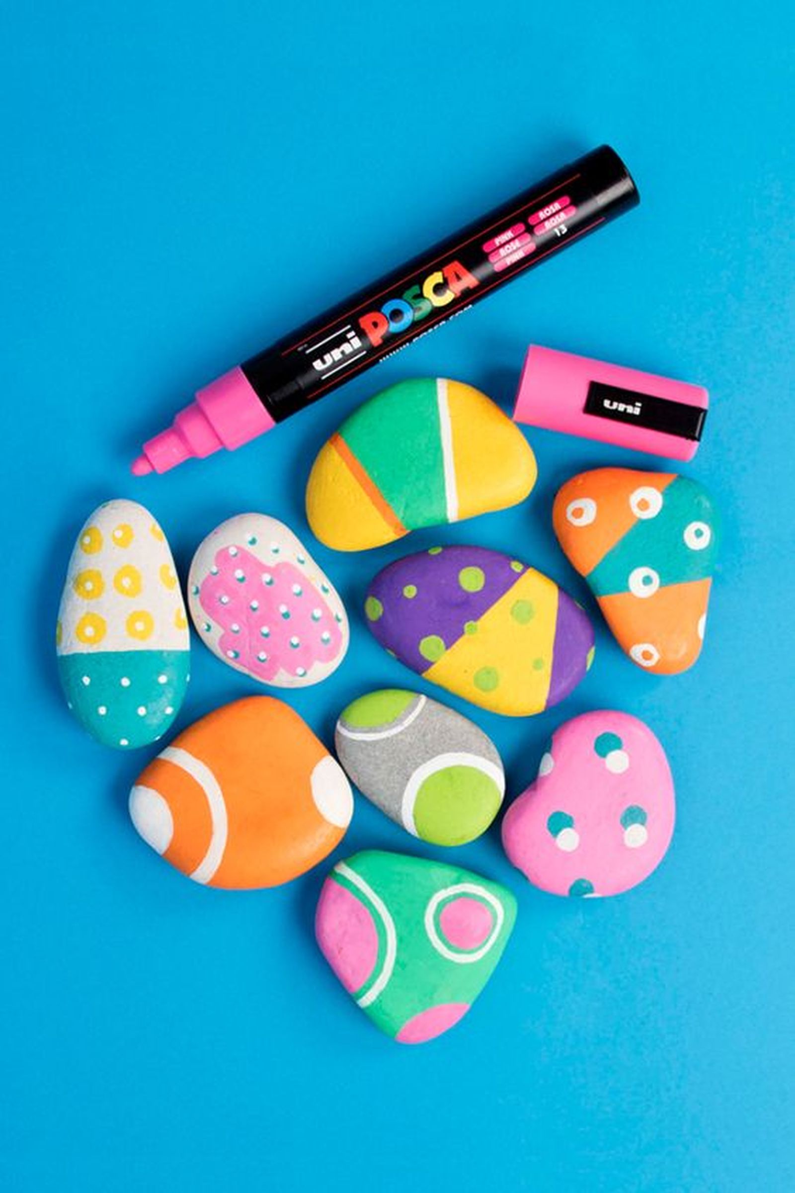 adornos con piedras posca adornos con piedras posca