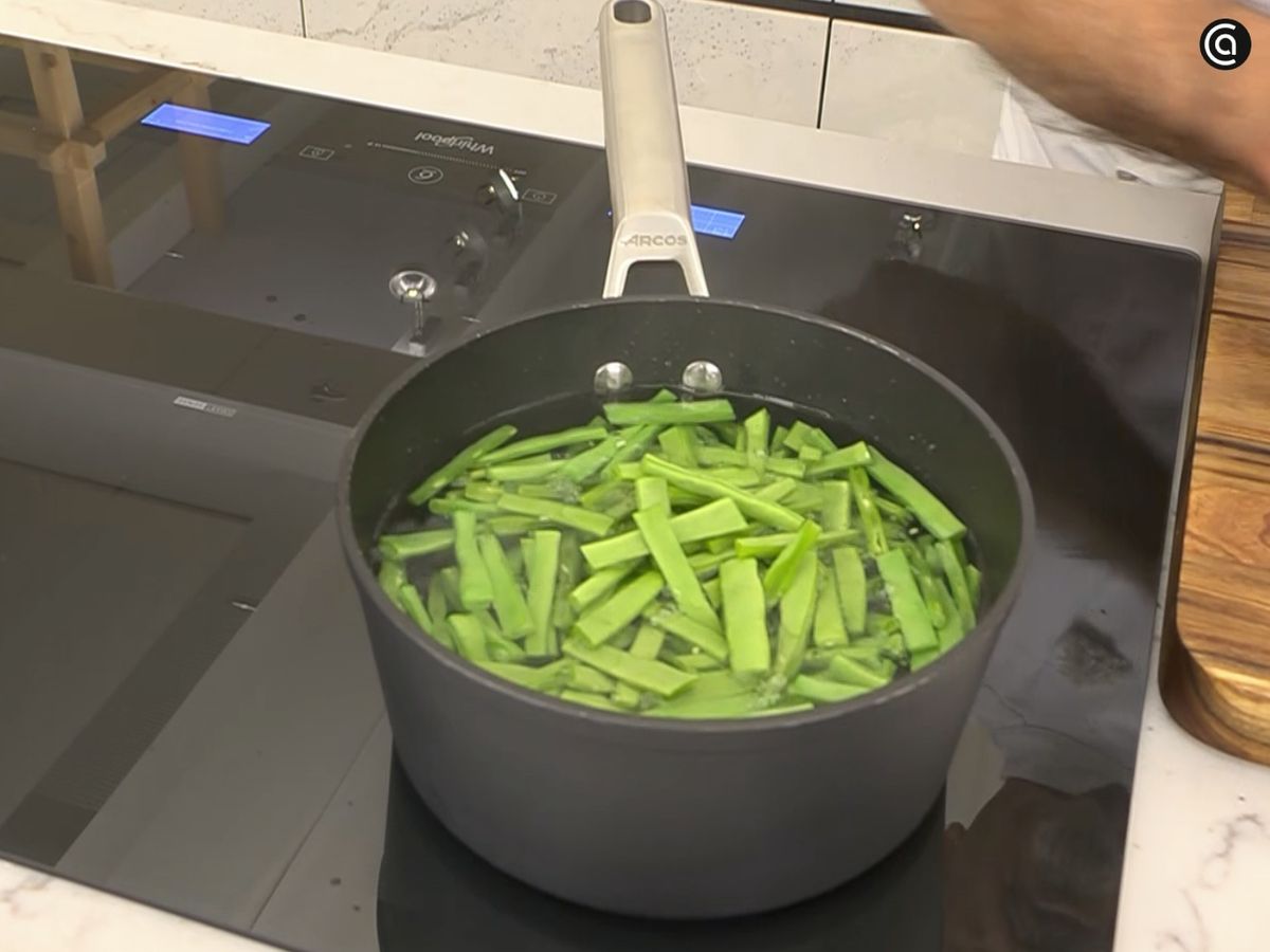 Ensalada de judías verdes con patata nueva - paso 2