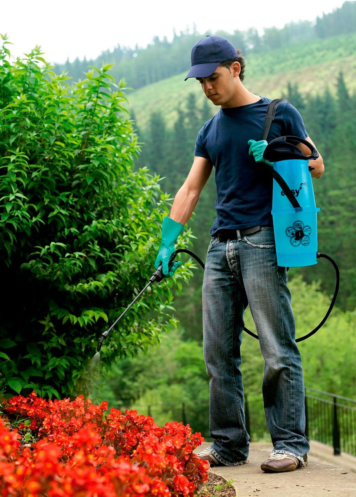 pulverizador electrico plantas jardin goizper