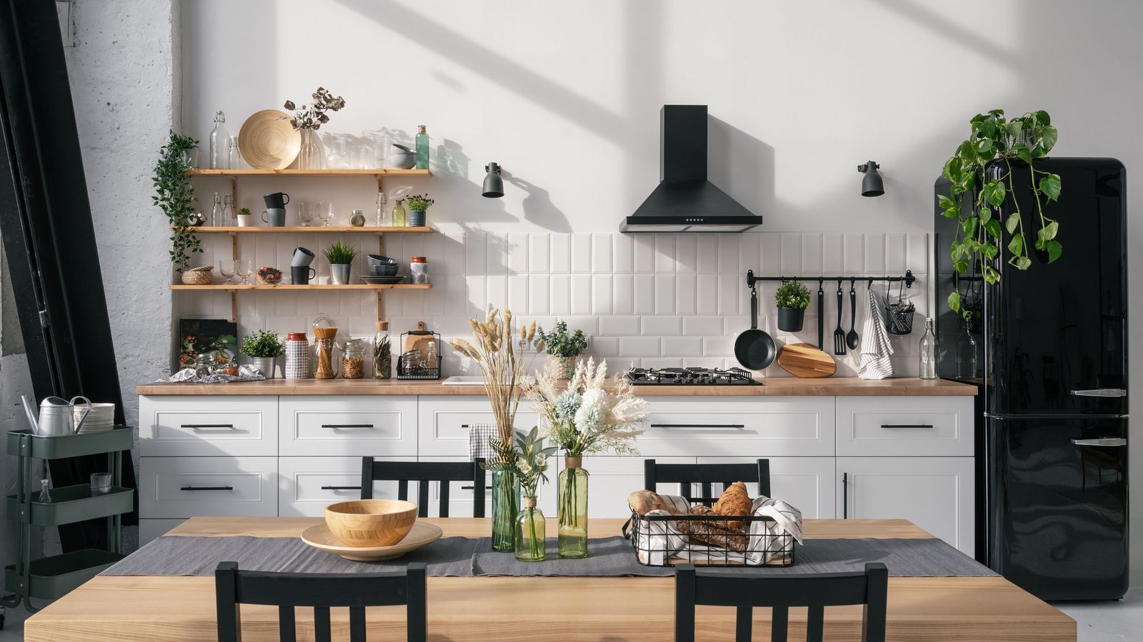 La cocina es el centro de operaciones de la casa