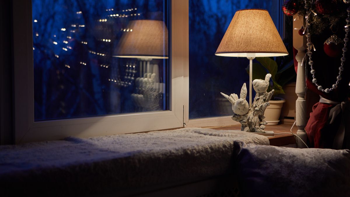 La luz natural durante el día puede decolorar la pantalla o dañar el cableado