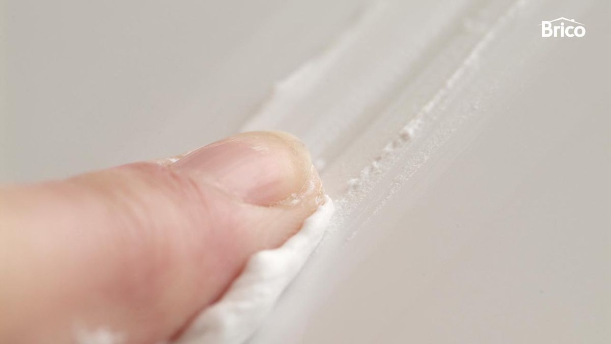 Fisura en pared alicatada paso 6