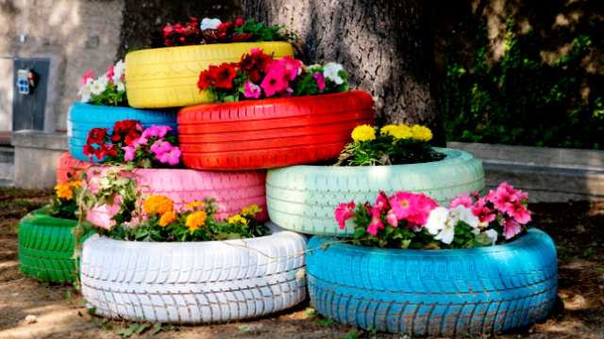 ideas para reutilizar neumaticos 6