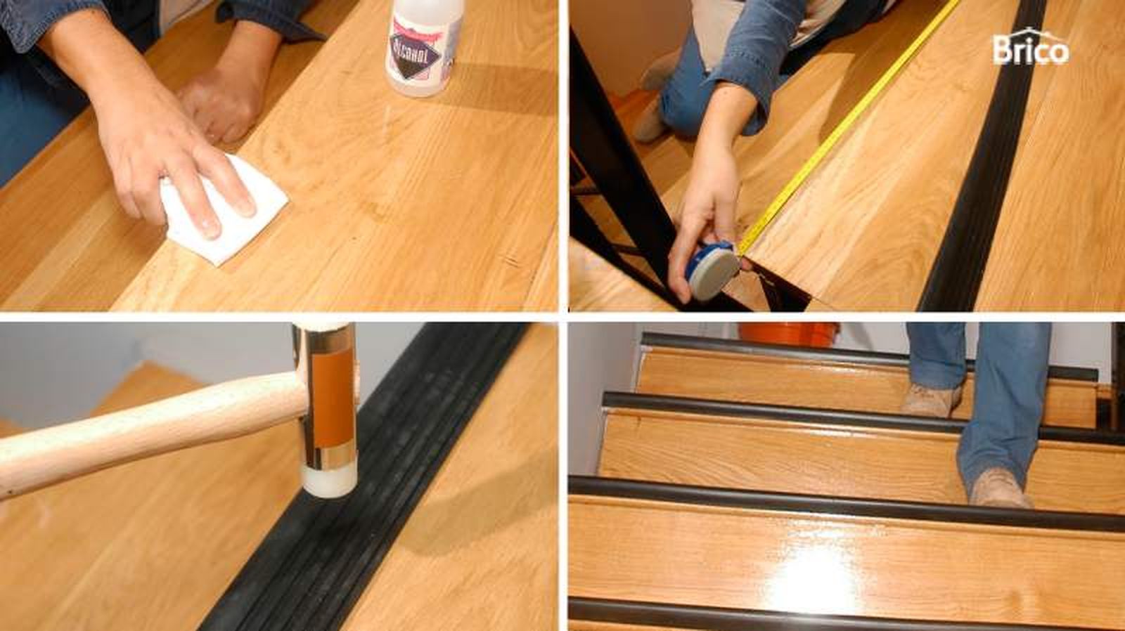 Pasos para instalar cantoneras
