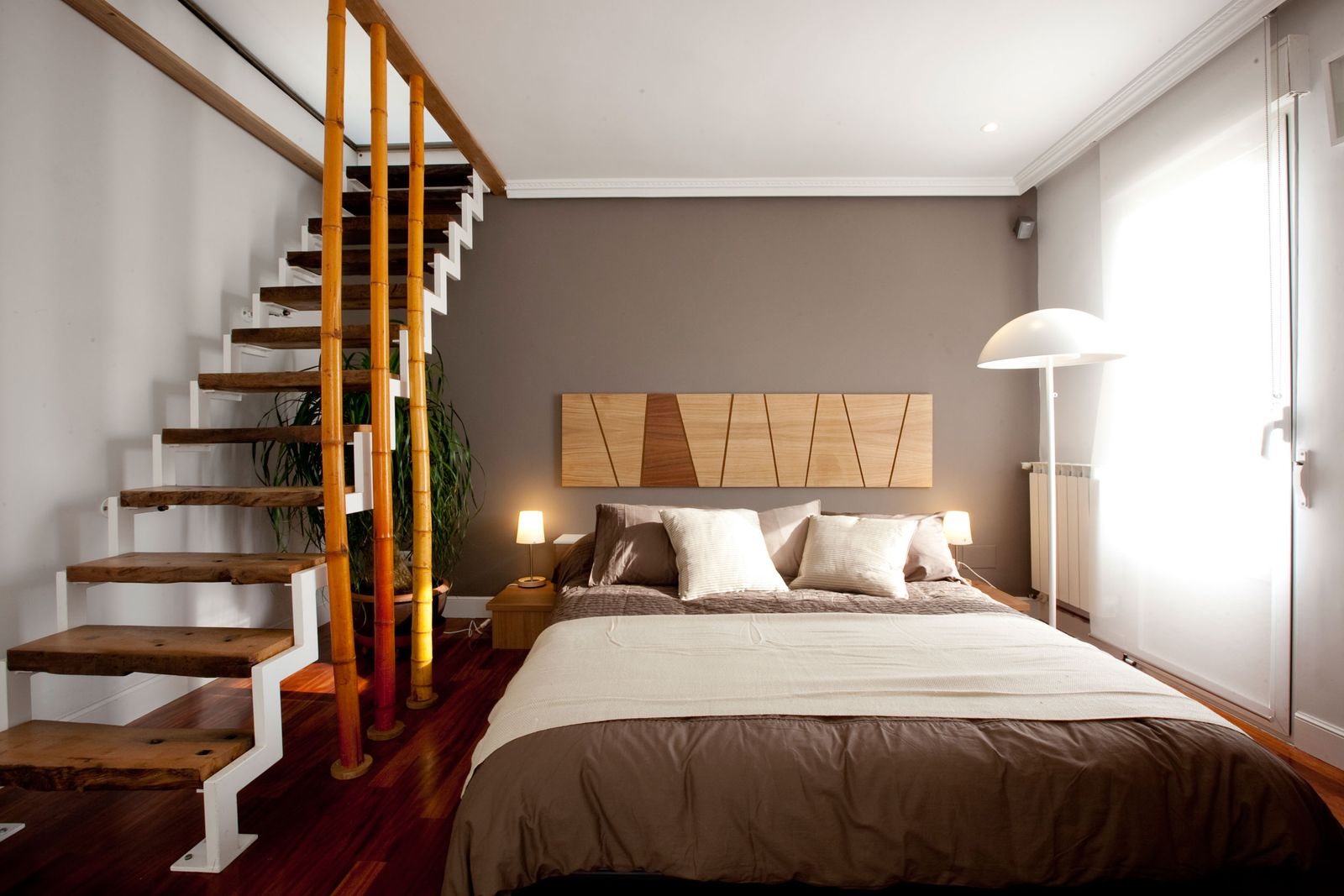 Transformación de salón en dormitorio con vestidor Transformación de salón en dormitorio con vestidor