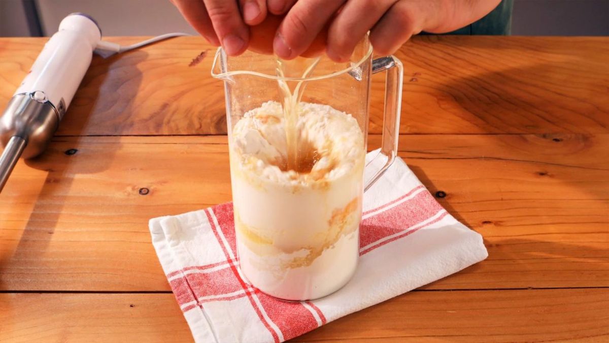 Tortitas americanas   Paso 1