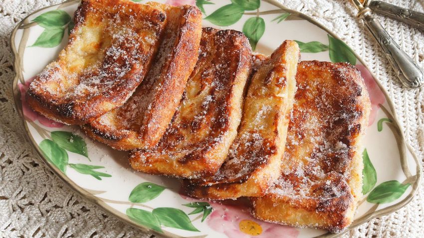 Torrijas en freidora de aire