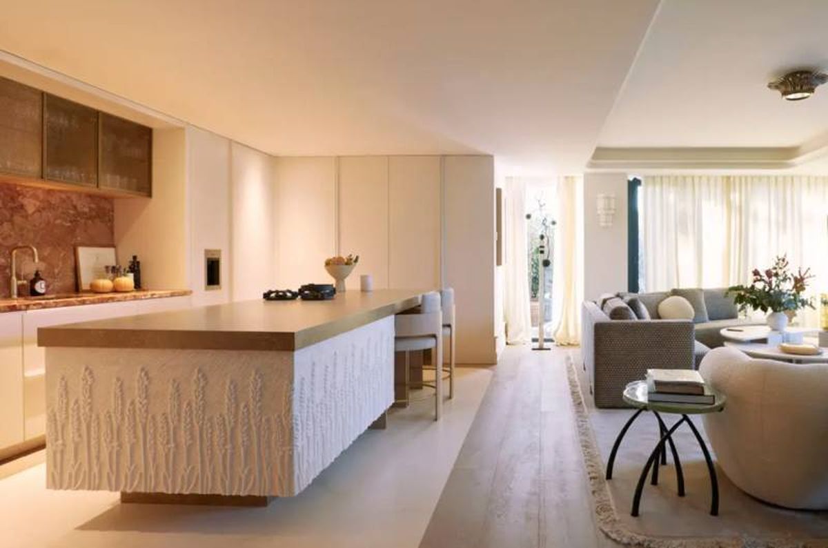 La cocina de la casa de Tamara Falcó.