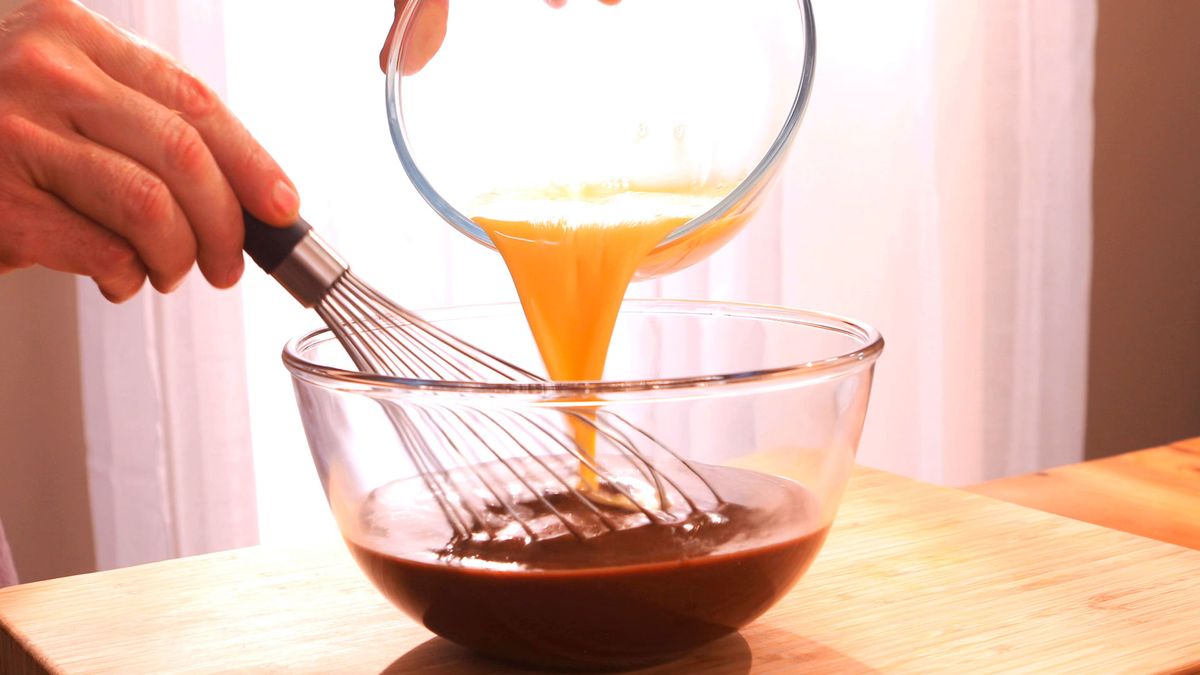 Brownie de chocolate   Paso 3