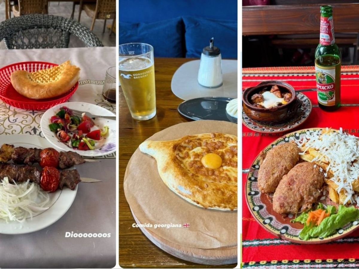 Durante estos casi 70 días de viaje, Fabio ha disfrutado de multitud de platos tradicionales en Europa y Centroasia