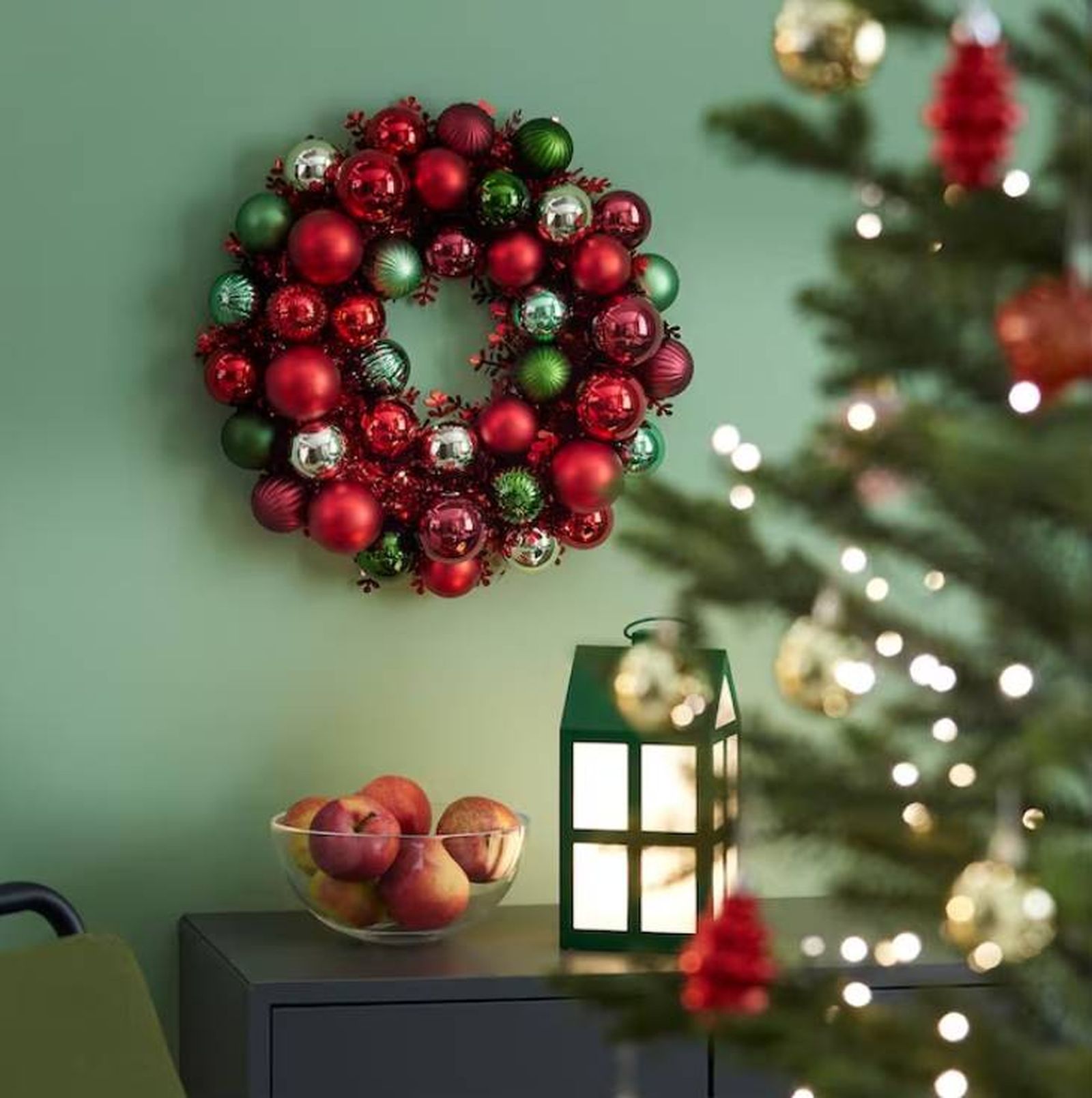 corona navidad ikea corona navidad ikea