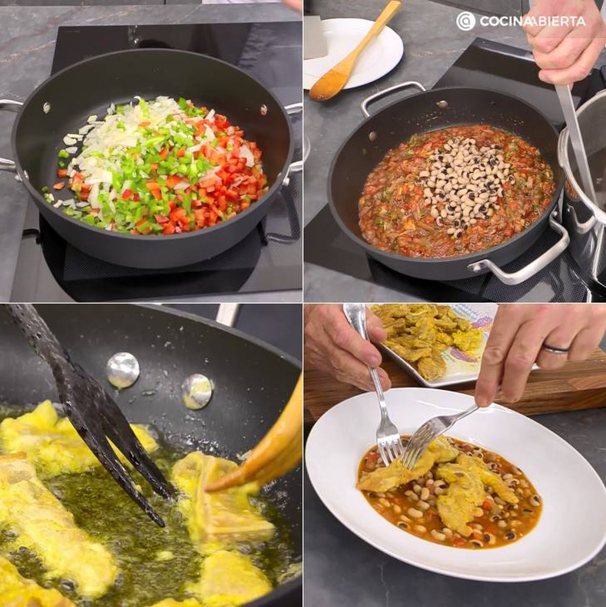 Alubias carillas oreja pasos