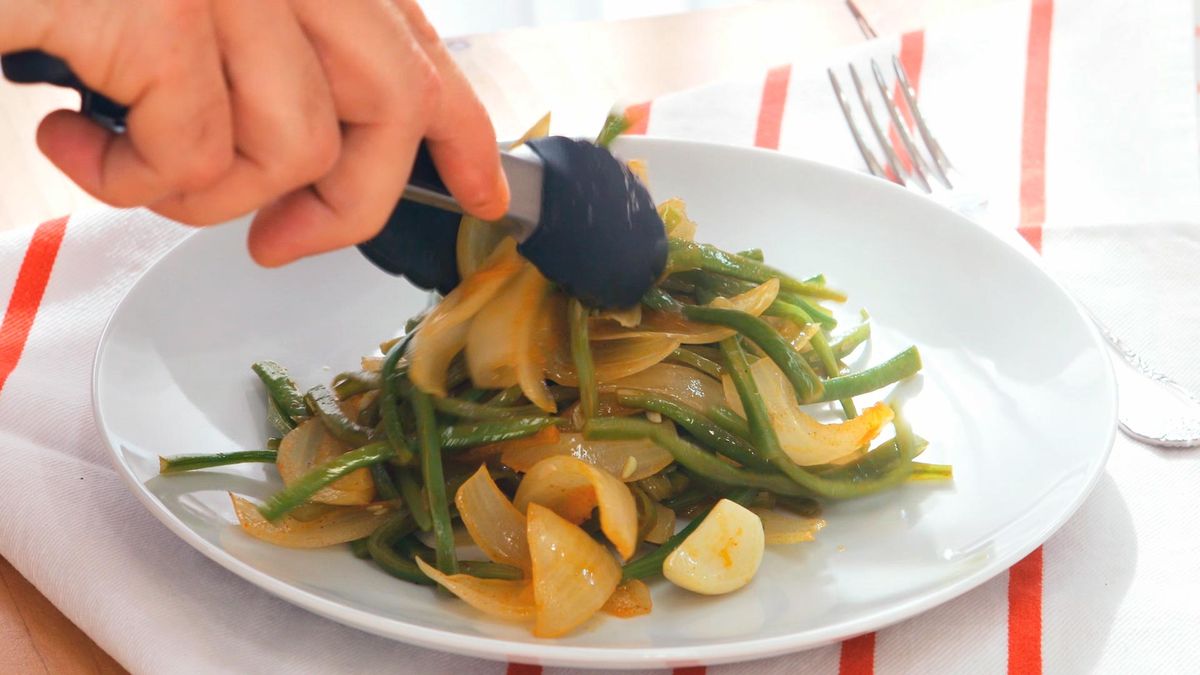 Judías verdes estofadas   Paso 6