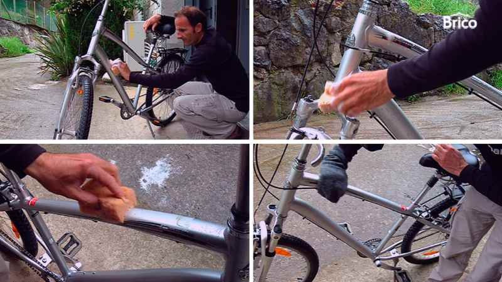Pasos para pulir una bicicleta Pasos para pulir una bicicleta