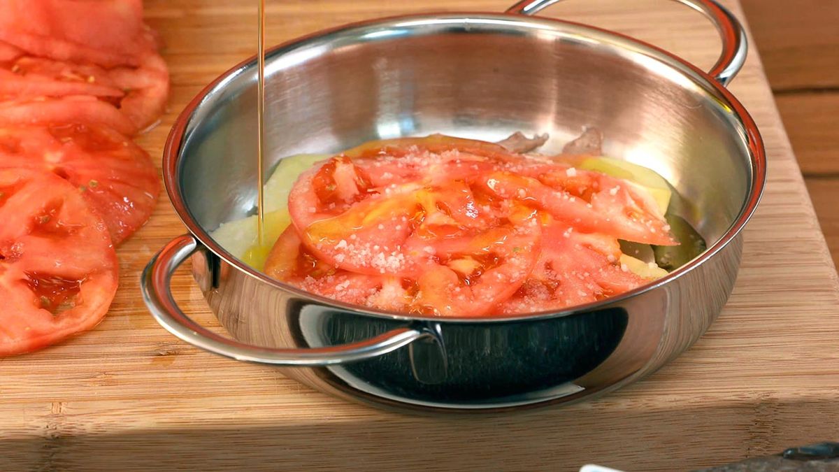 Receta de corvina al horno con frutos secos  paso 2