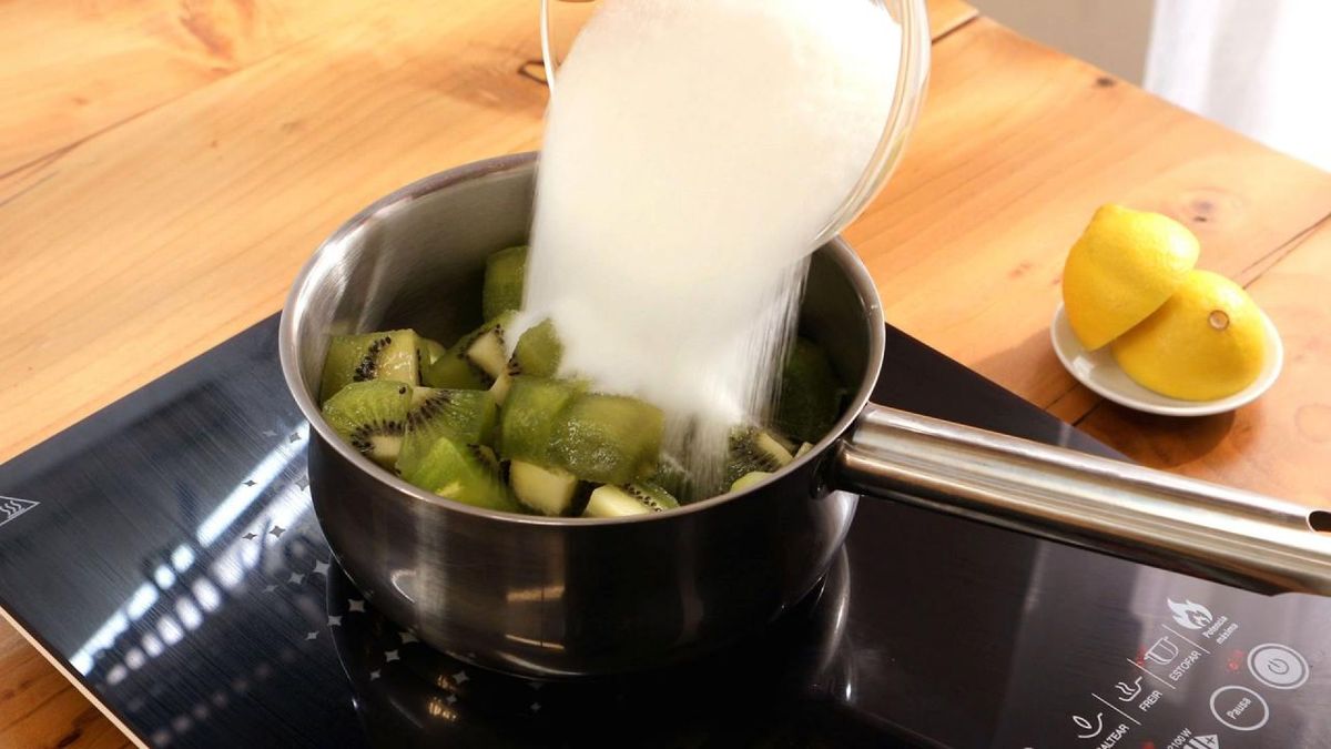 Mermelada de kiwi   Paso 2