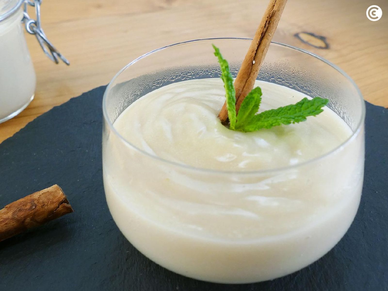 Natillas veganas