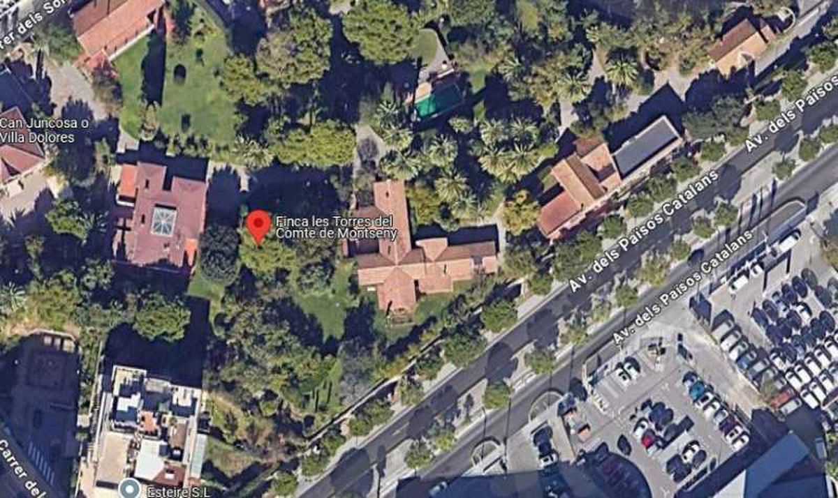 Las fincas Torres del Comte de Montseny.