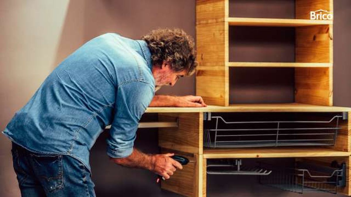 como hacer un vestidor barato 3