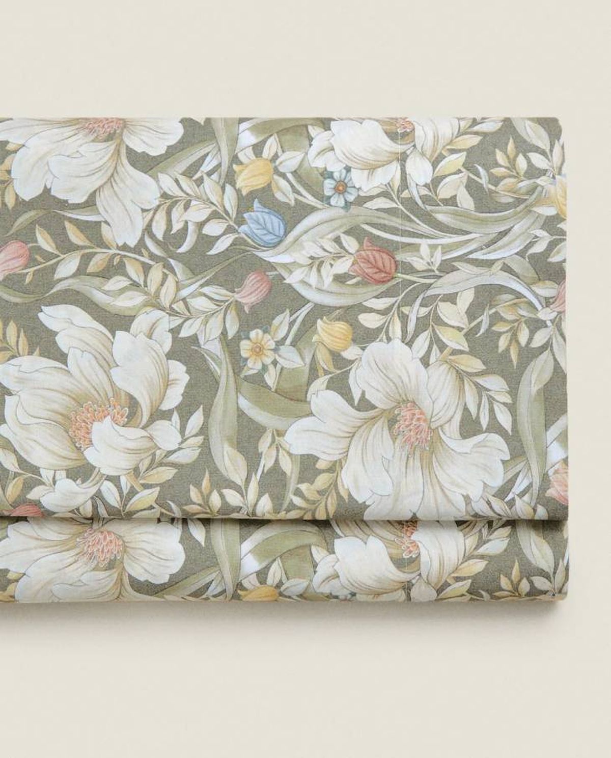 sabana estampado floral zara home
