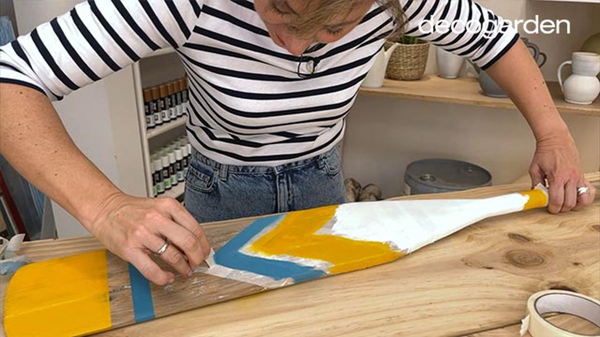 Pintar un deco decoracion marinera paso 8