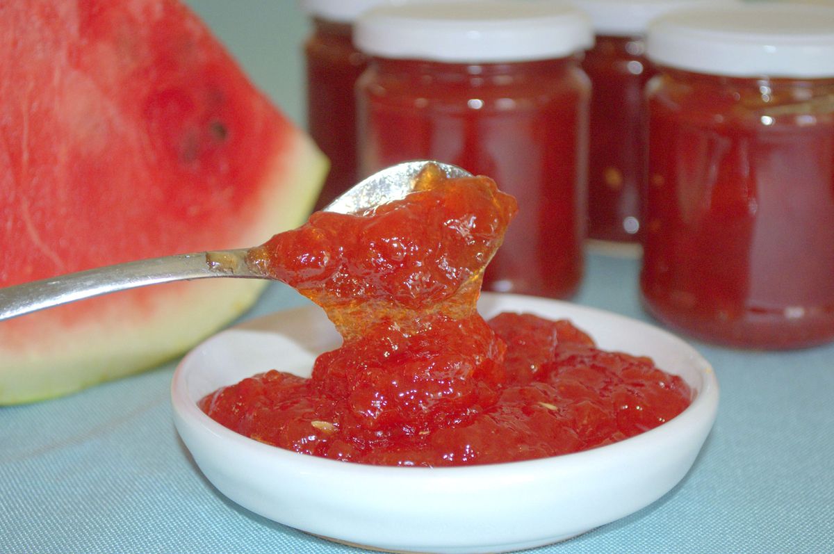 receta mermelada sandia