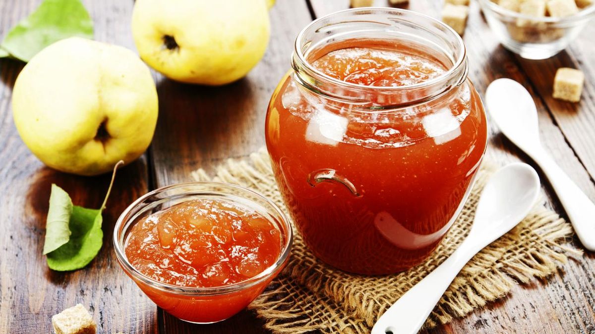 Mermelada casera de membrillo