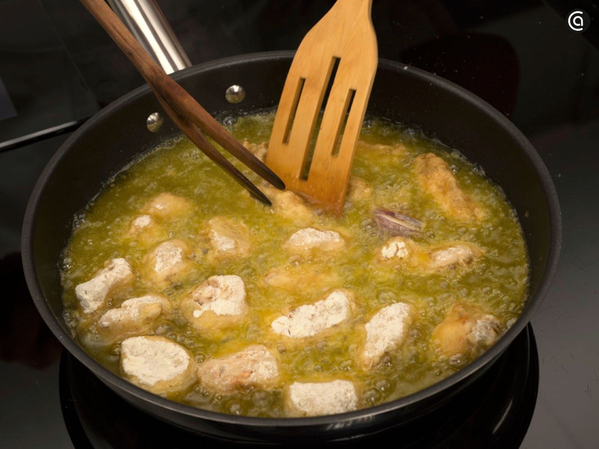 La fritura perfecta para un cazón en adobo crujiente