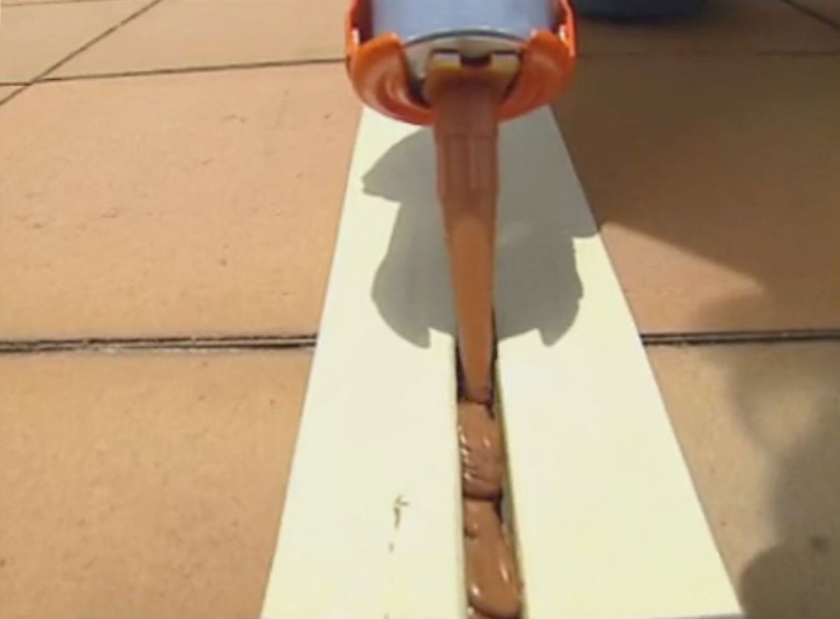 Mantenimiento de las juntas de dilatación paso 4