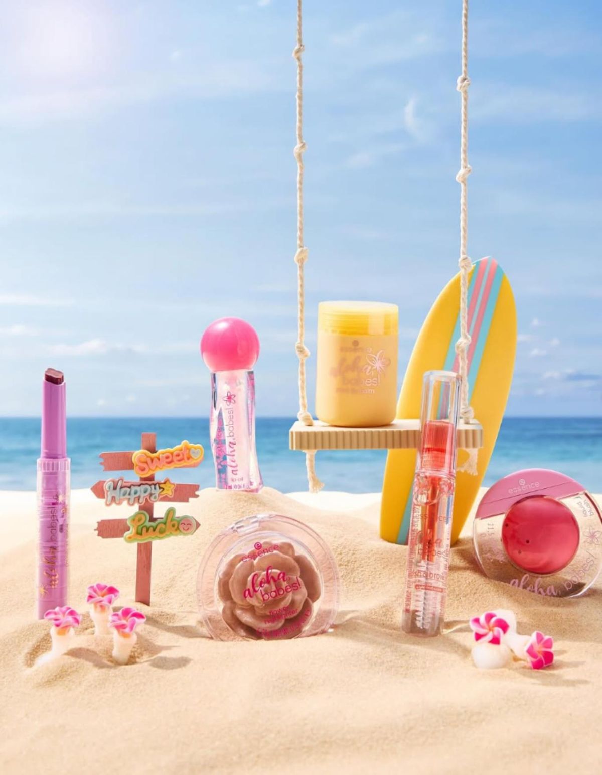 Productos de maquillaje de Essence (colección verano).