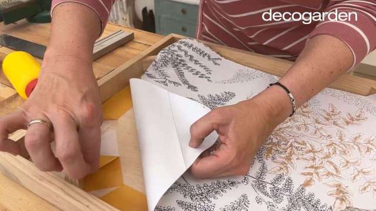 organizador maquillaje reciclando lienzo paso 6