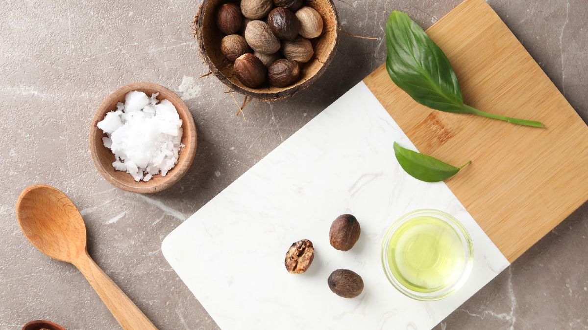 Manteca de karité y aceite de coco