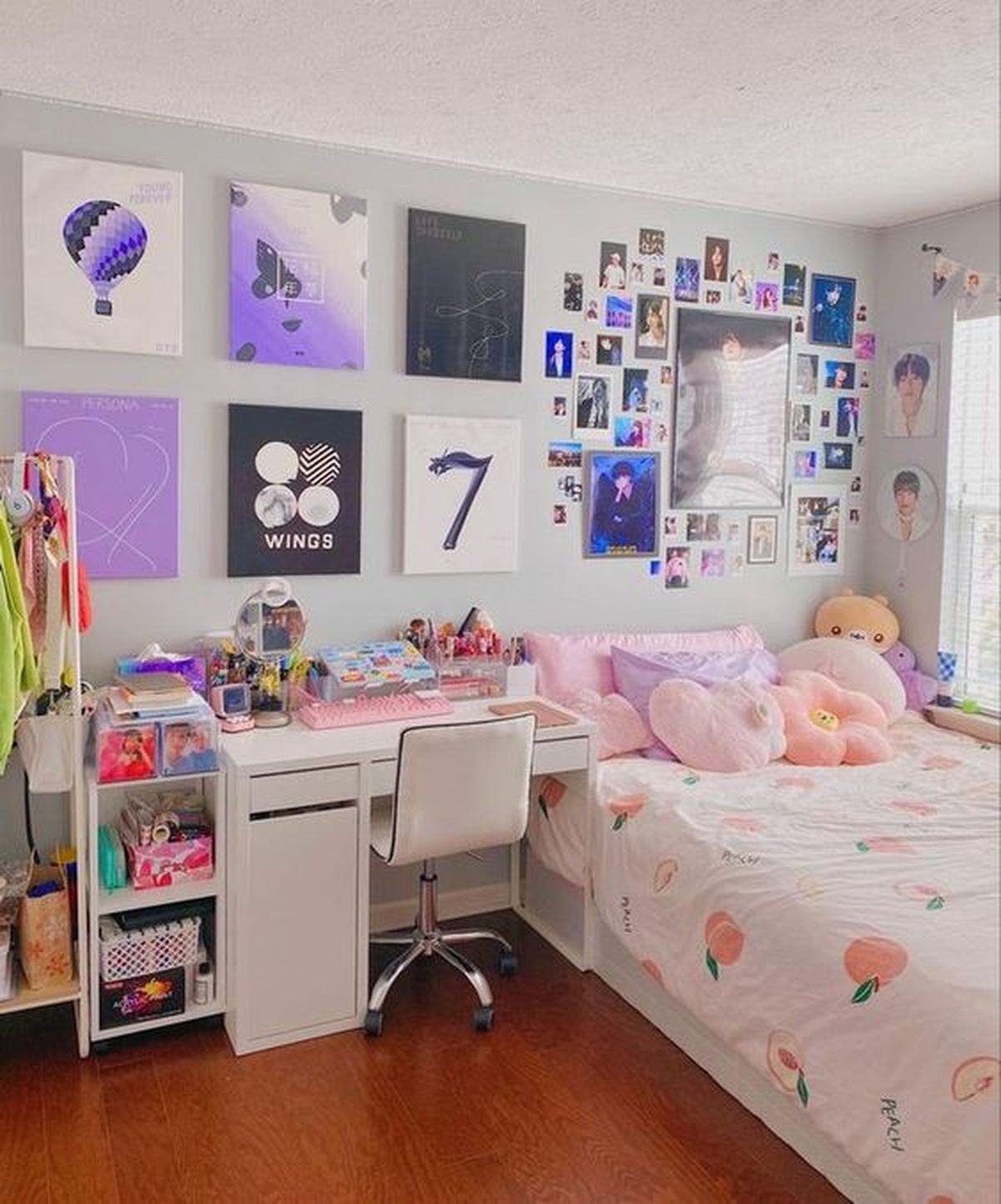 dormitorio juvenil multicolor corea k pop