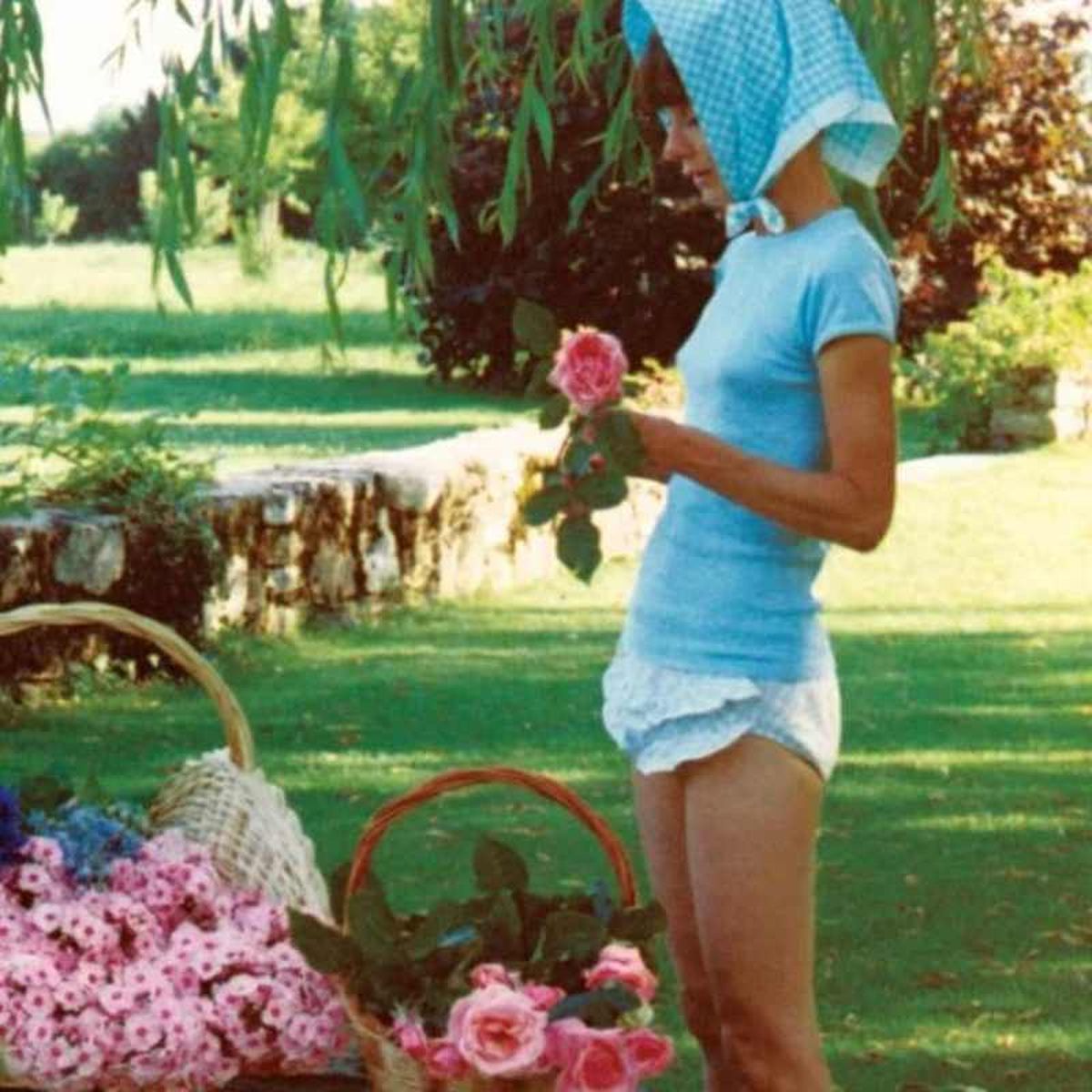 Audrey Hepburn retratada por Henry Clarke para la revista Vogue en 1971