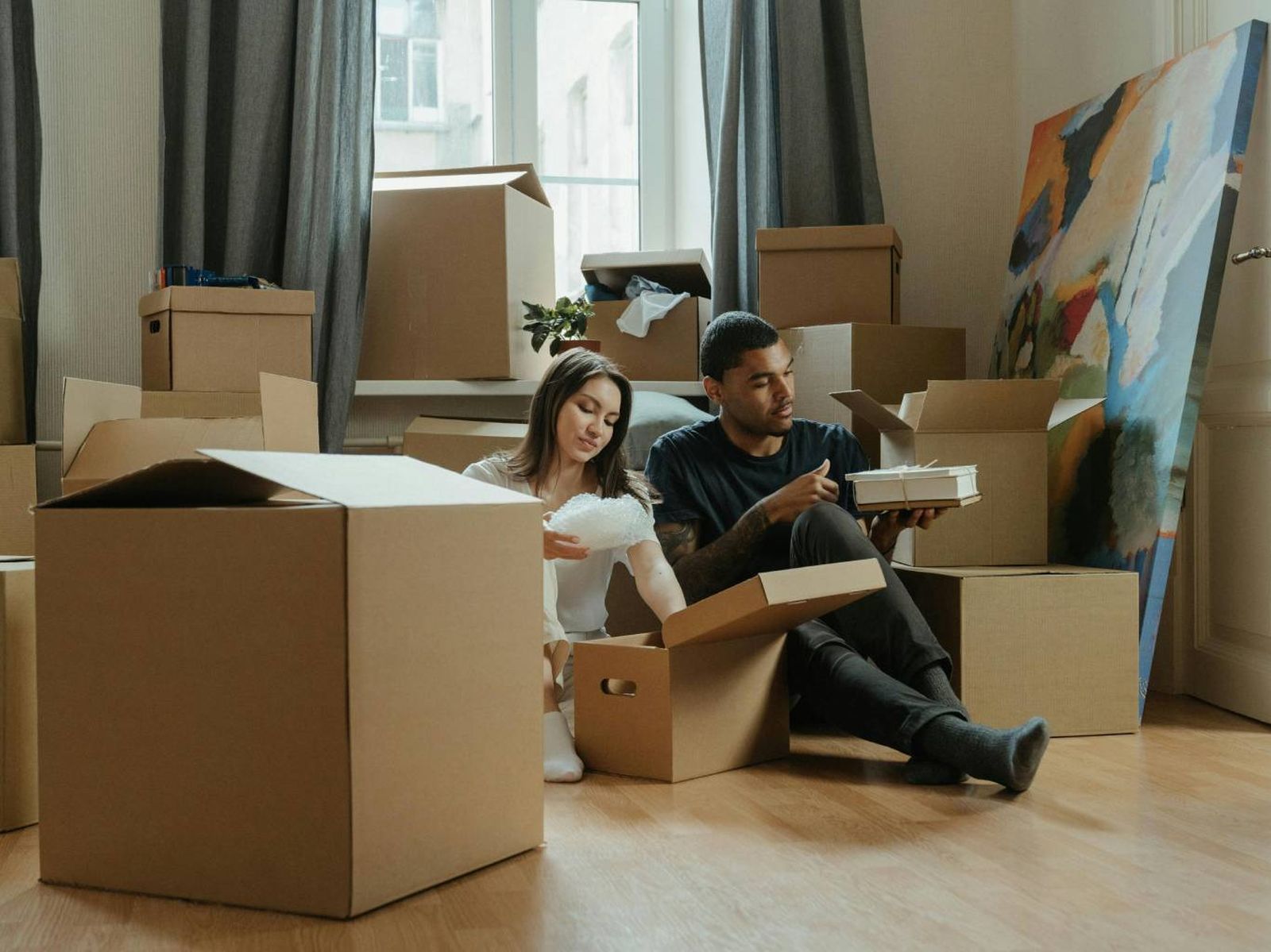 Si la reforma es total, es recomendable trasladar los muebles a otro lugar.