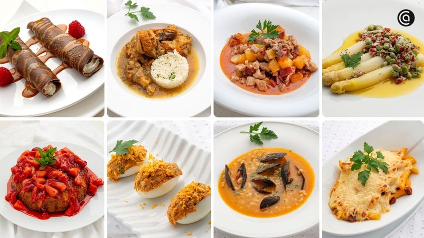 Menú semanal de Cocina Abierta del 18 al 24 de mayo