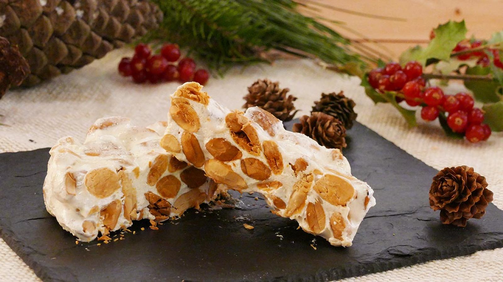 Receta de turrón duro casero