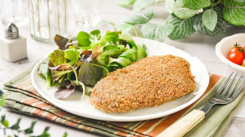 Filetes de ternera empanados