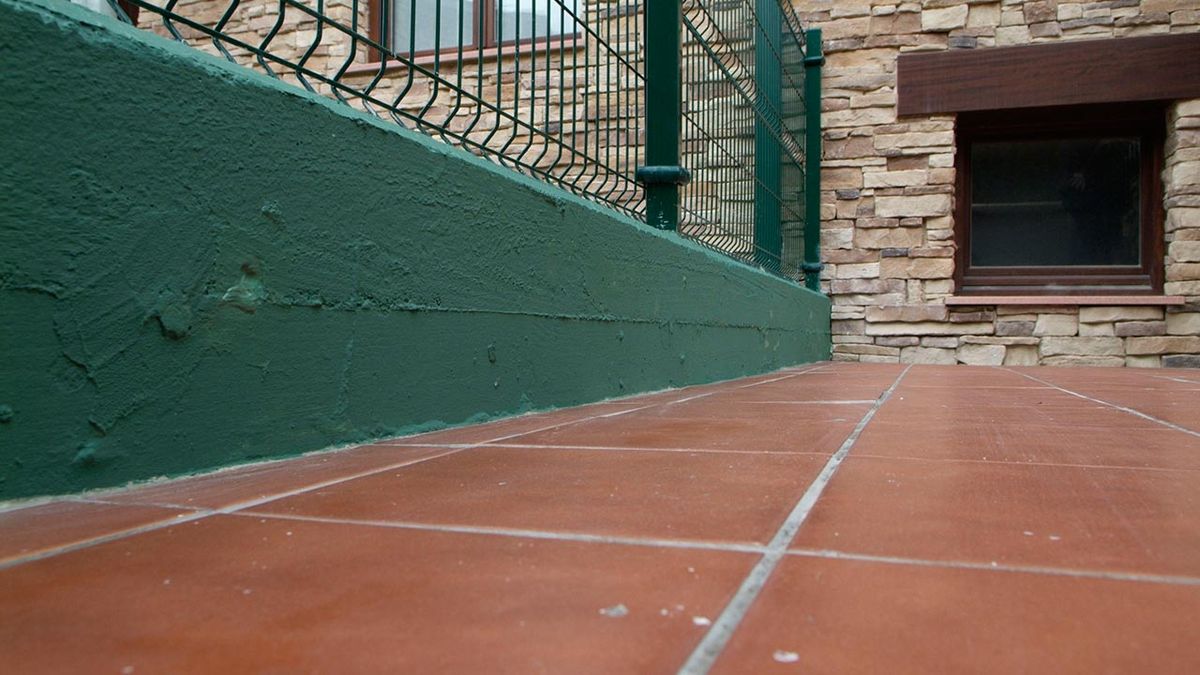 Pintar murete de exterior paso 7