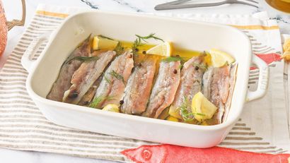Sardinas en salazón
