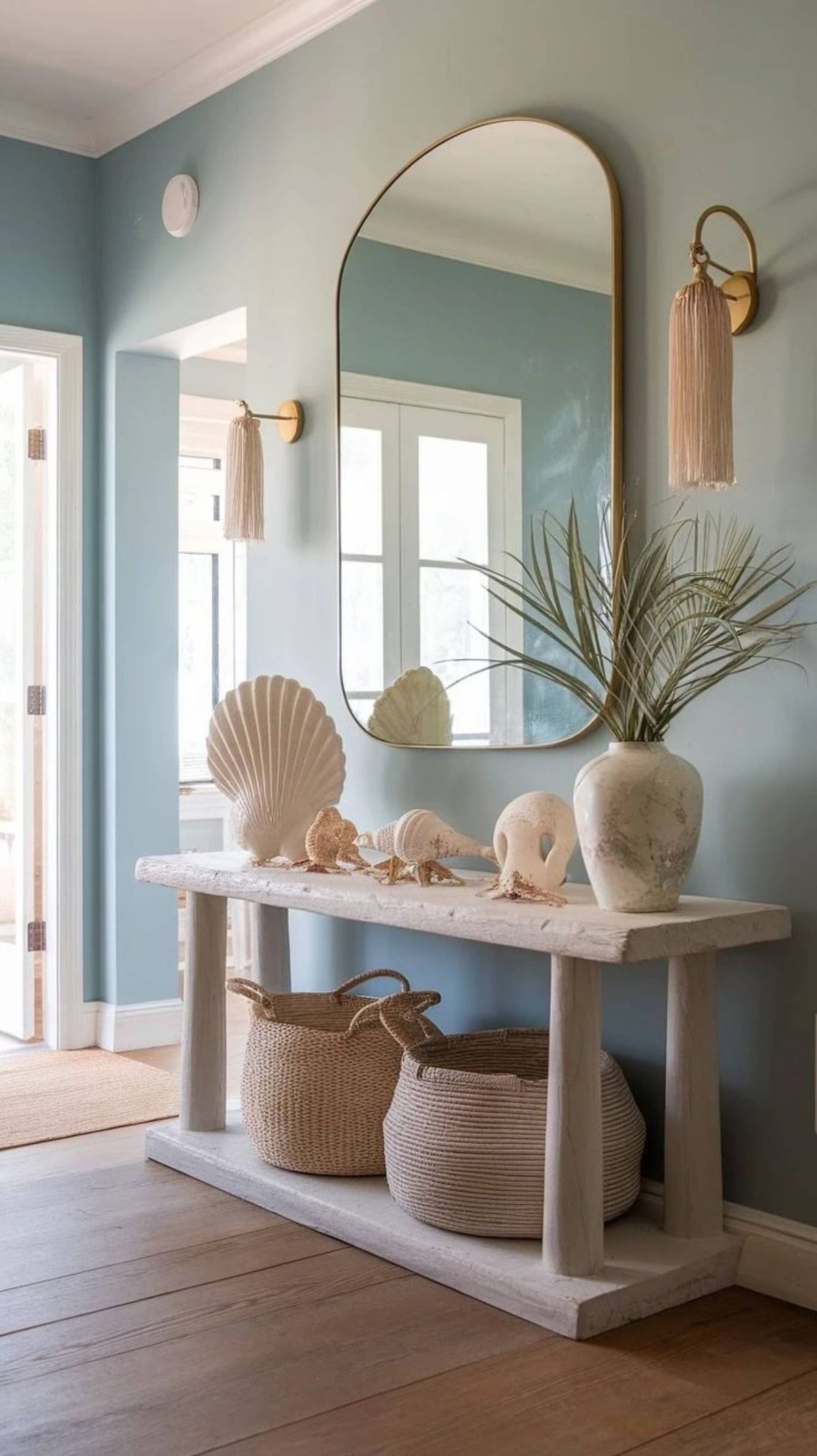 10 recibidor estilo coastal