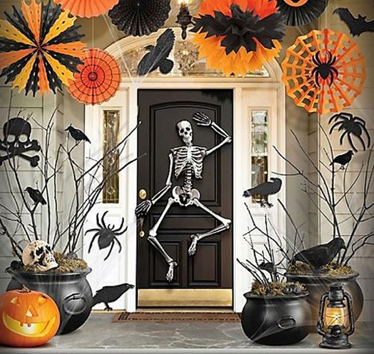 Ideas originales para la decoración exterior en Halloween 5