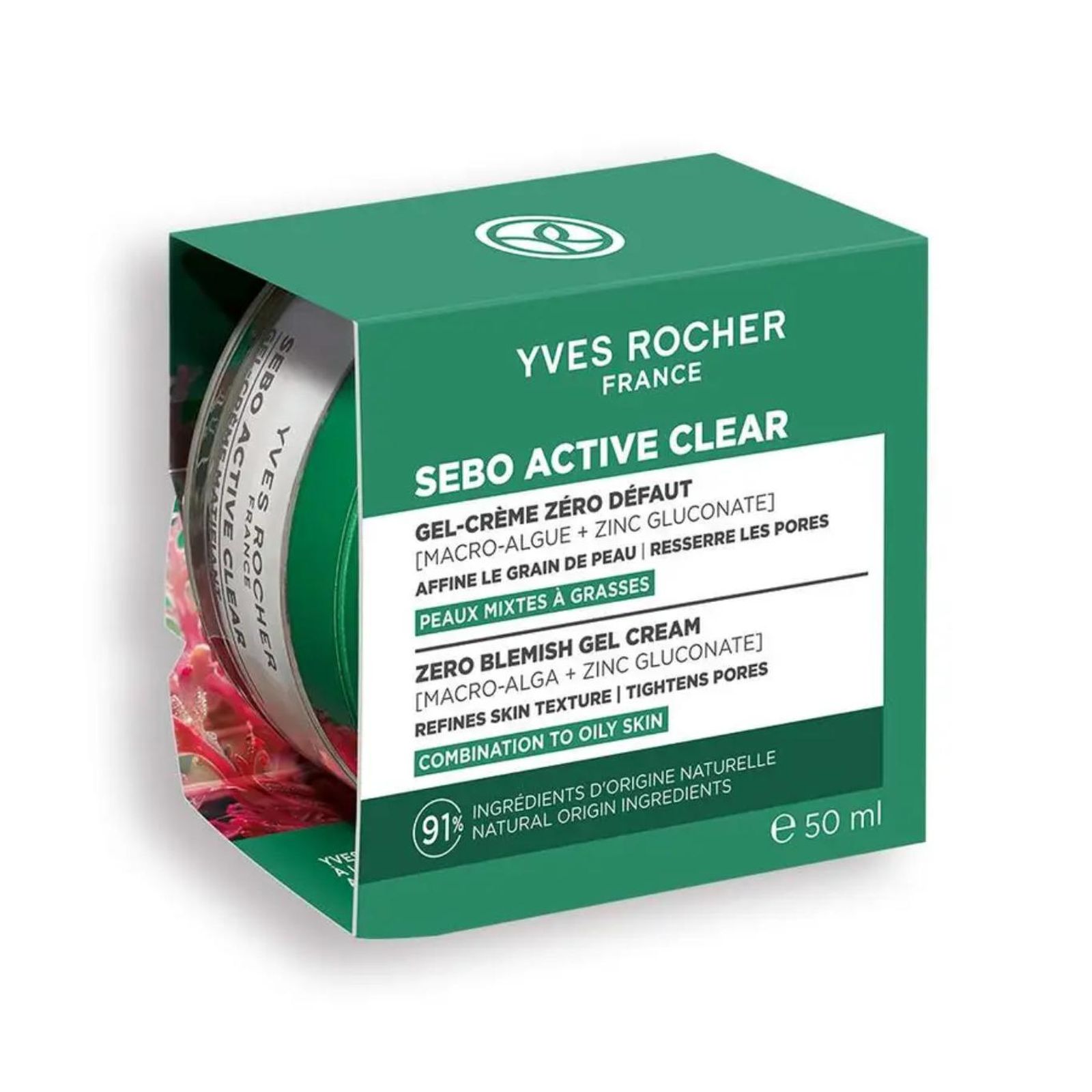 Gel crema matificante de Yves Rocher. Gel crema matificante de Yves Rocher.