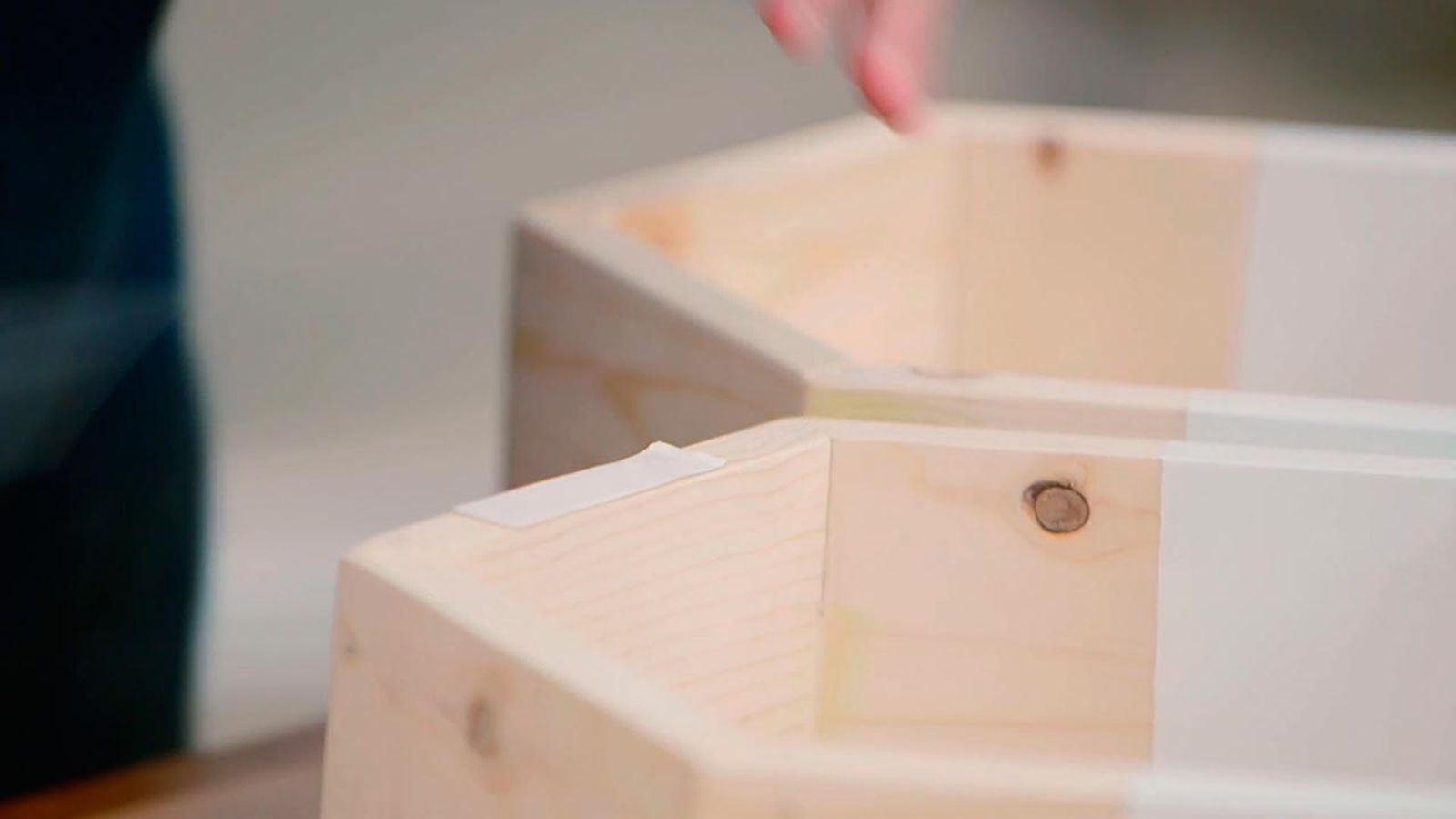 Cómo hacer baldas hexagonales paso 10