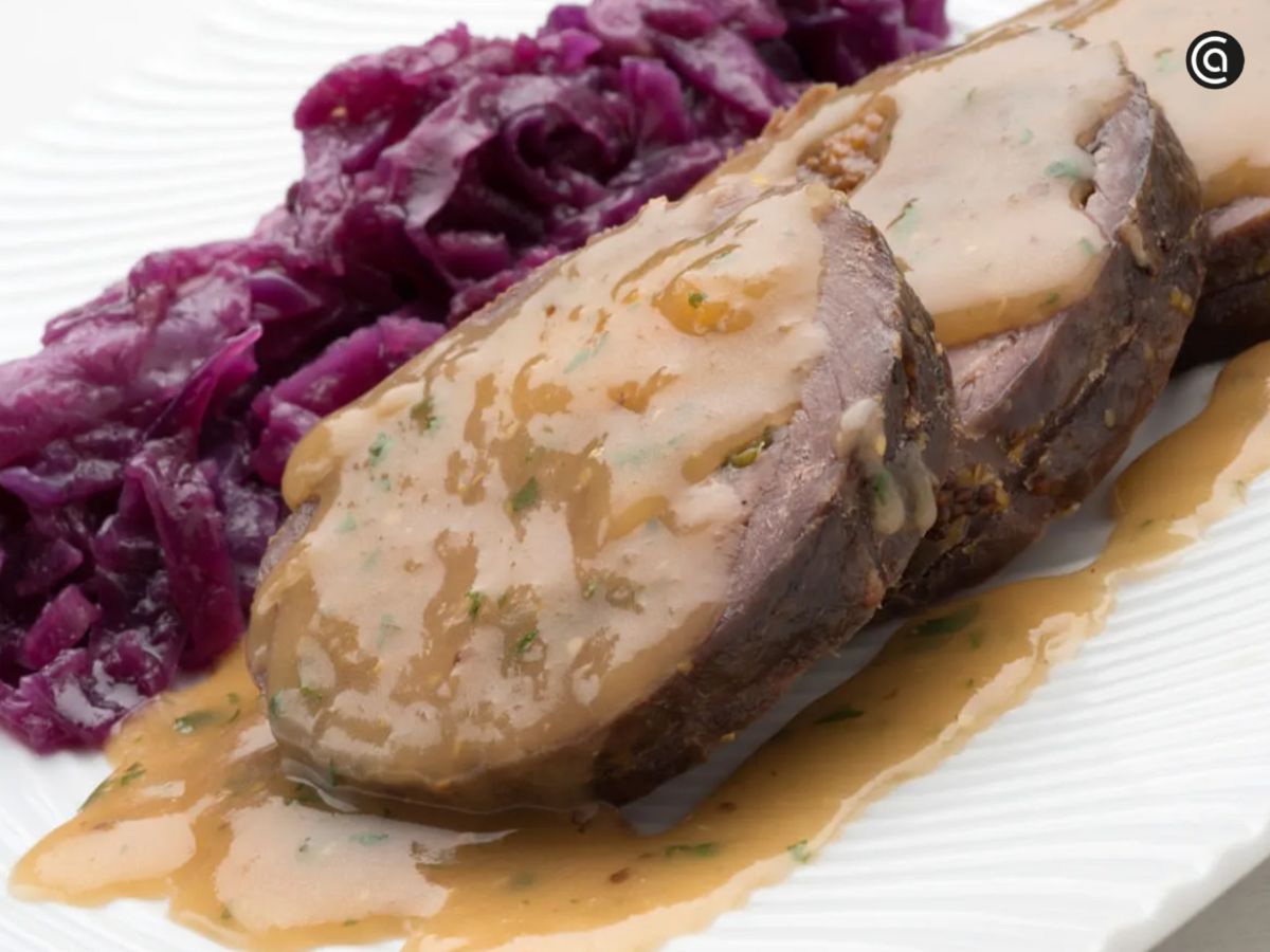 Un acompañamiento sabroso y lleno de contraste gracias al toque de mostaza.