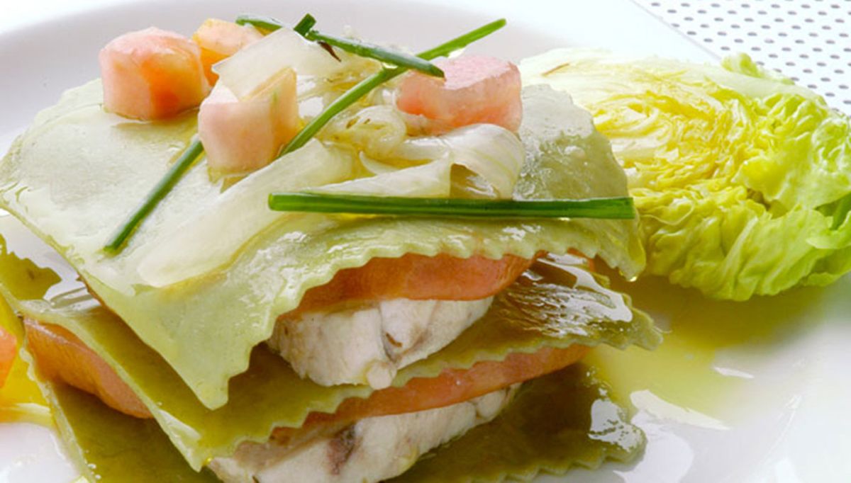 lasana fria de bonito escabechado xl