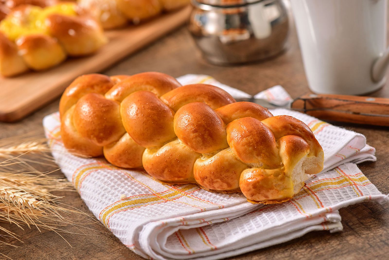 recetas pan dulce trenzado
